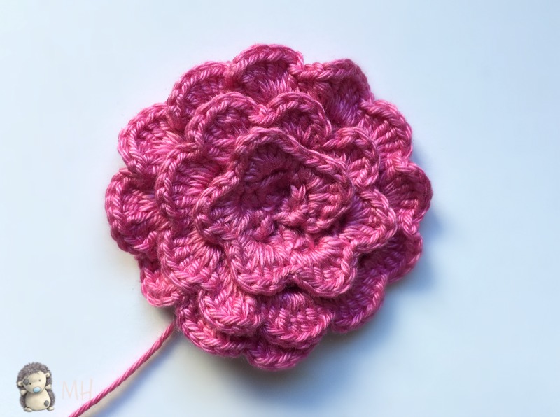 Rosa a crochet
