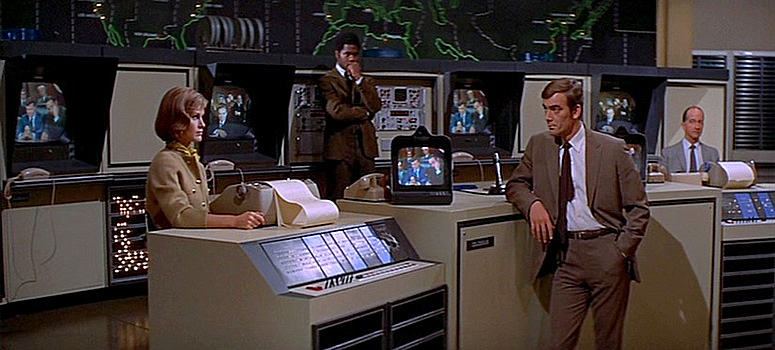 THE B-MOVIE NEWS VAULT: Supercomputers Contemplate Humanity's Fate in  COLOSSUS: THE FORBIN PROJECT!