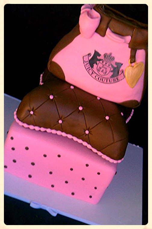 Sweet Cakes: Juicy Couture Themed Birthday Cake