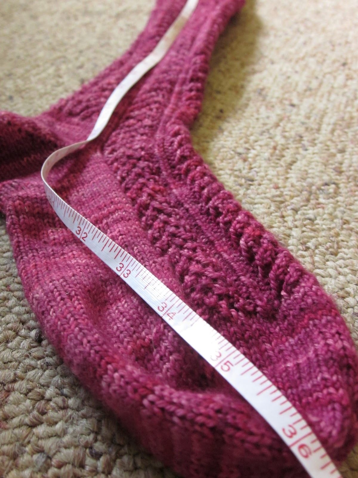 The Crooked Knitter Longest Socks EVER