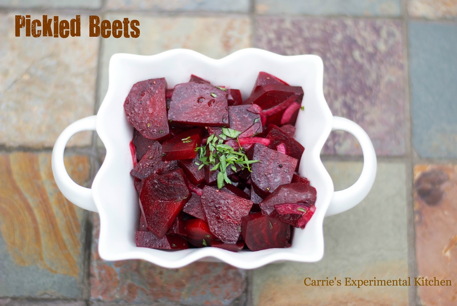 Carrie's Experimental Kitchen Pickled Beets