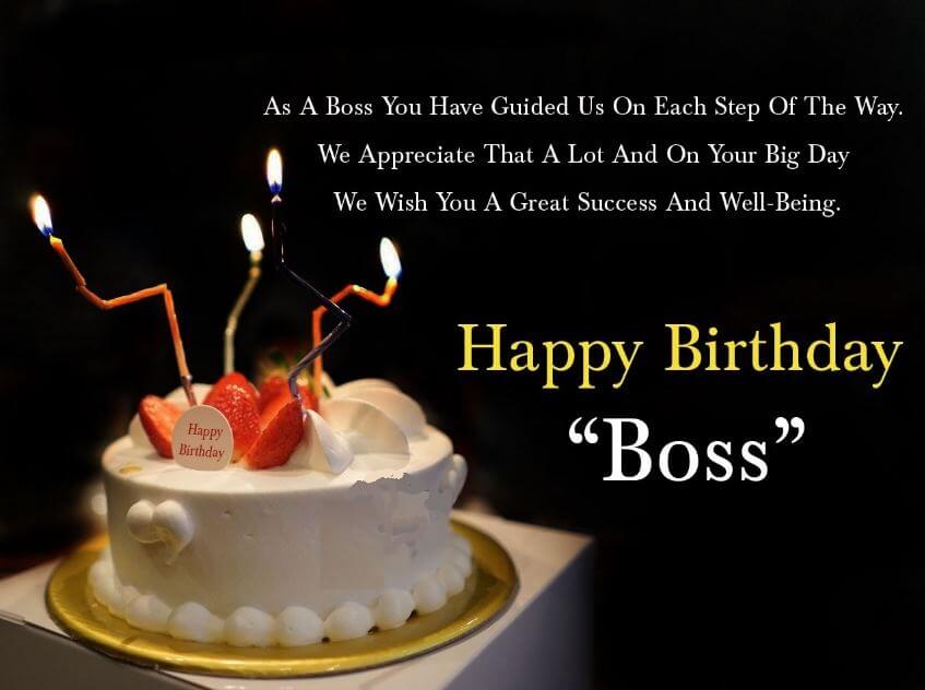 Birthday Wishes for boss