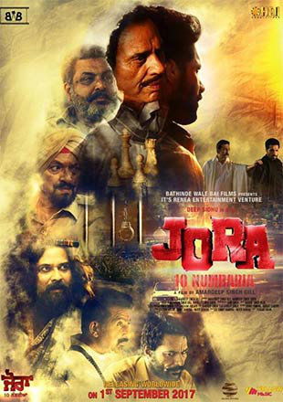 Jora 10 Numbaria 2017 Punjabi Movie 480p HDRip 350MB