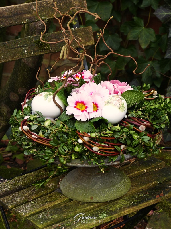 Gartenbuddelei Ein bisschen Ostern und Gewinnerin