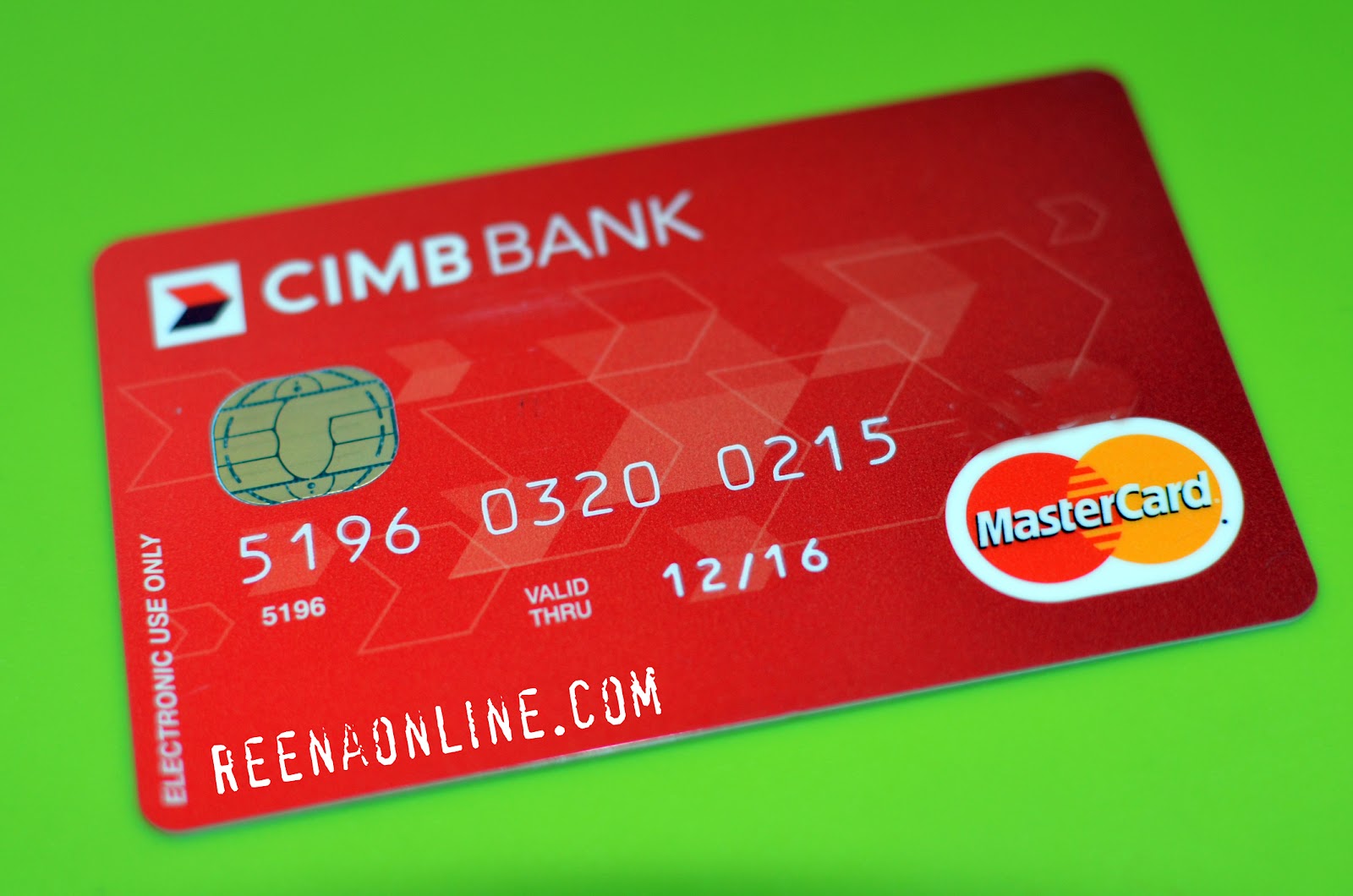 Reena's Online: Kad Debit Maybank dan CIMB / Maybank and ...