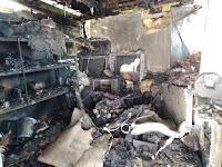 (ФОТО)23 февраля 2019 года в посёлке Алтынай по улице Октябрьской в доме № 139 произошёл пожар