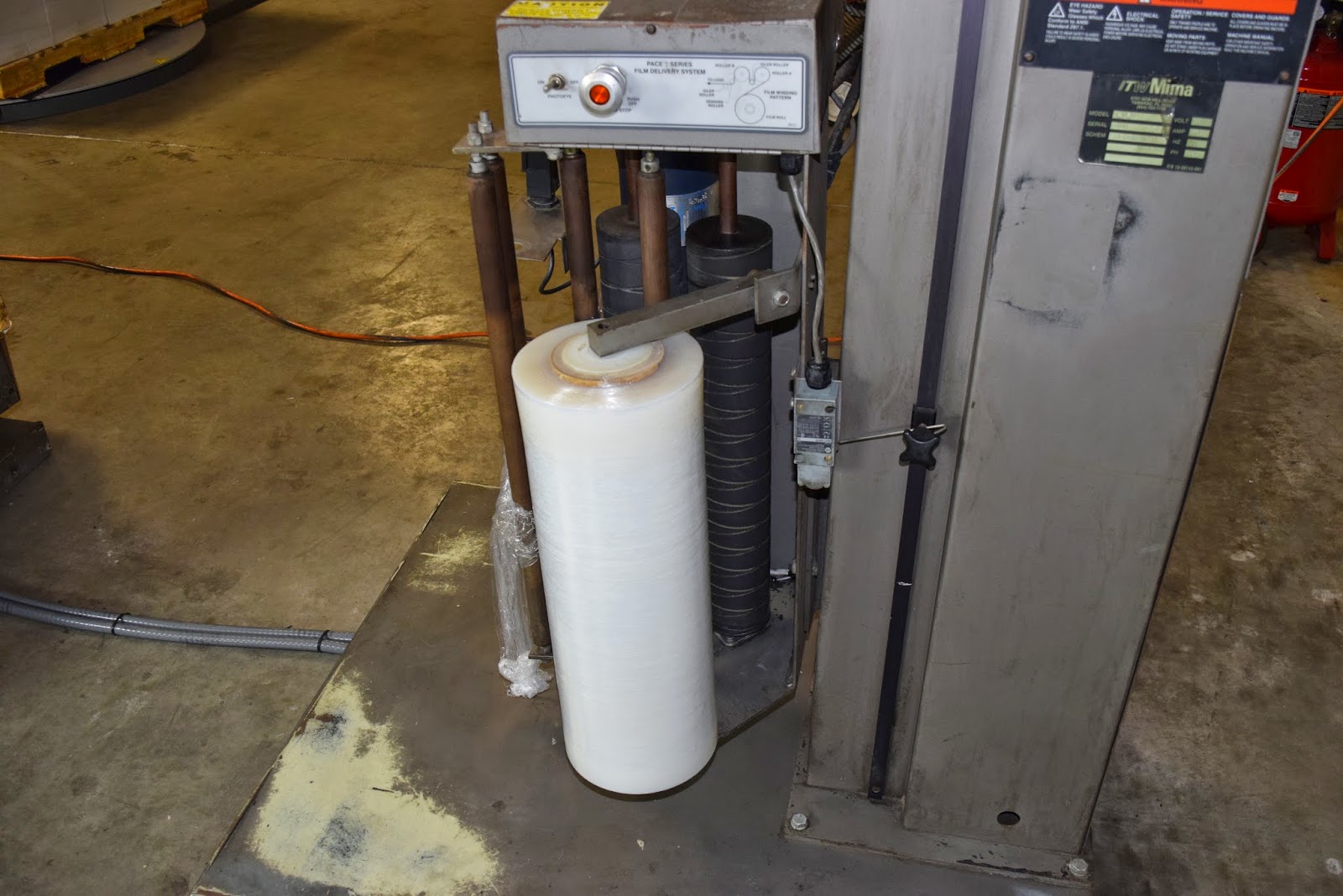 ITW Mima 4.4SHP Stretch Wrap Machine with Split Base