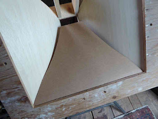New Straight Midrange Horn - Fitting Cardboard Pattern New Straight Midrange Horn - Fitting Cardboard Pattern