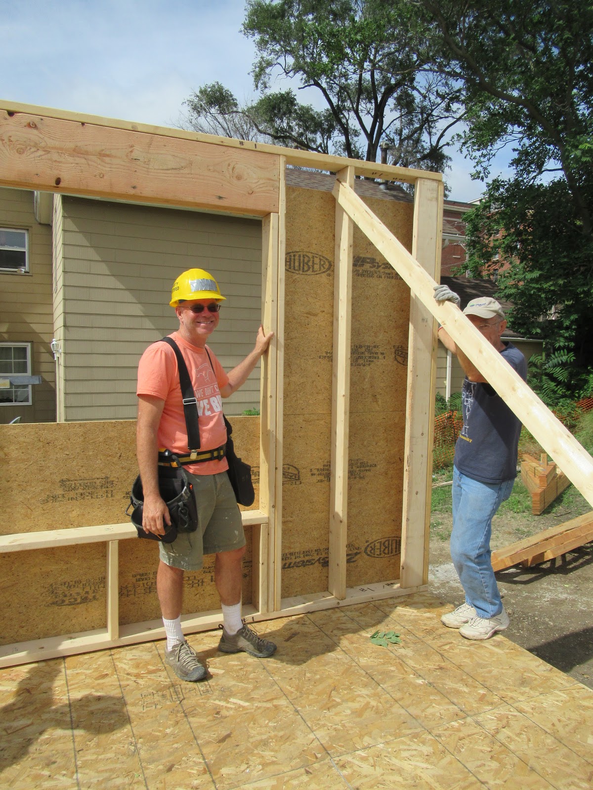RVentures with Doug and Chris Habitat For Humanity Build 13 Quad