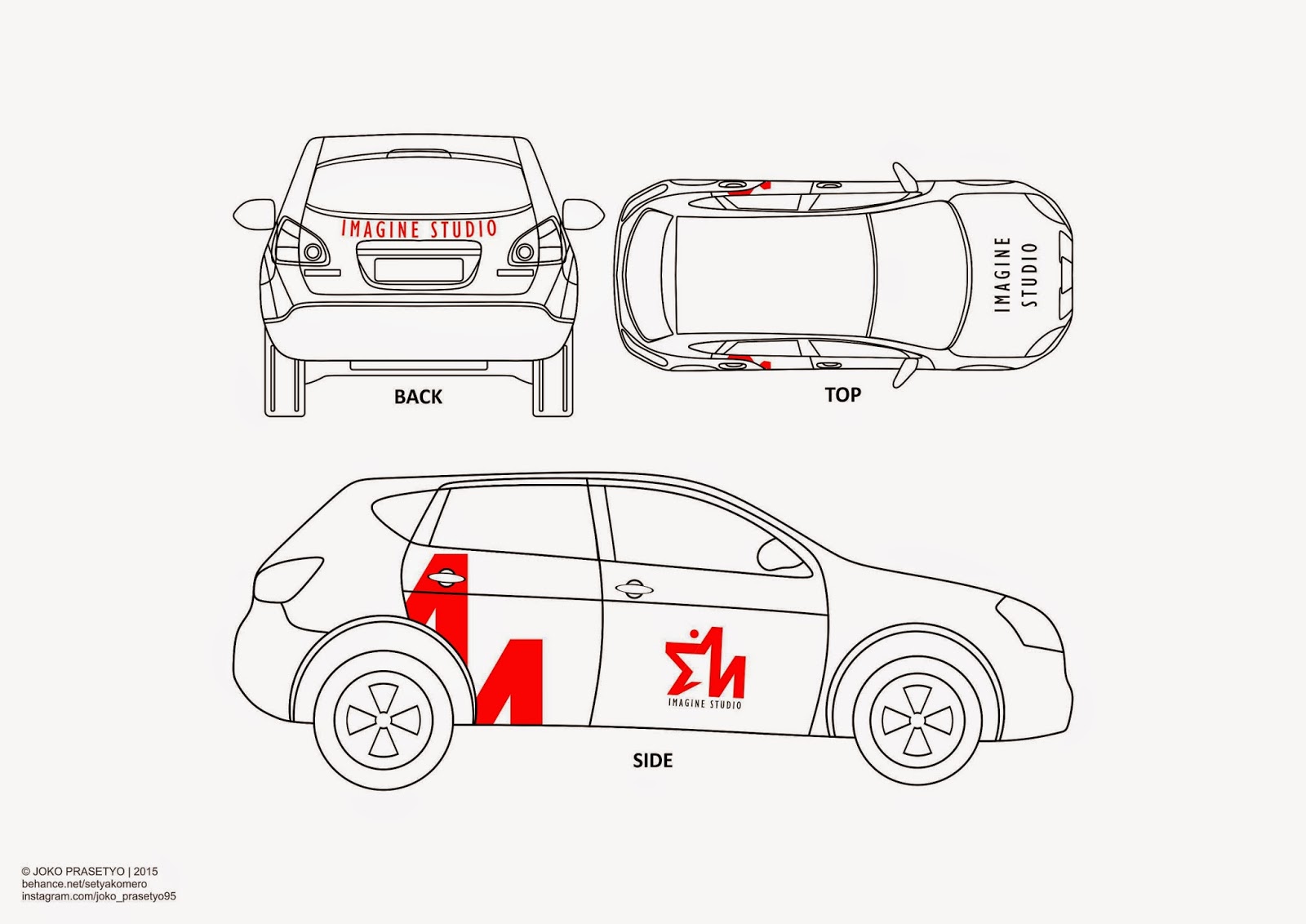 Template Car Branding