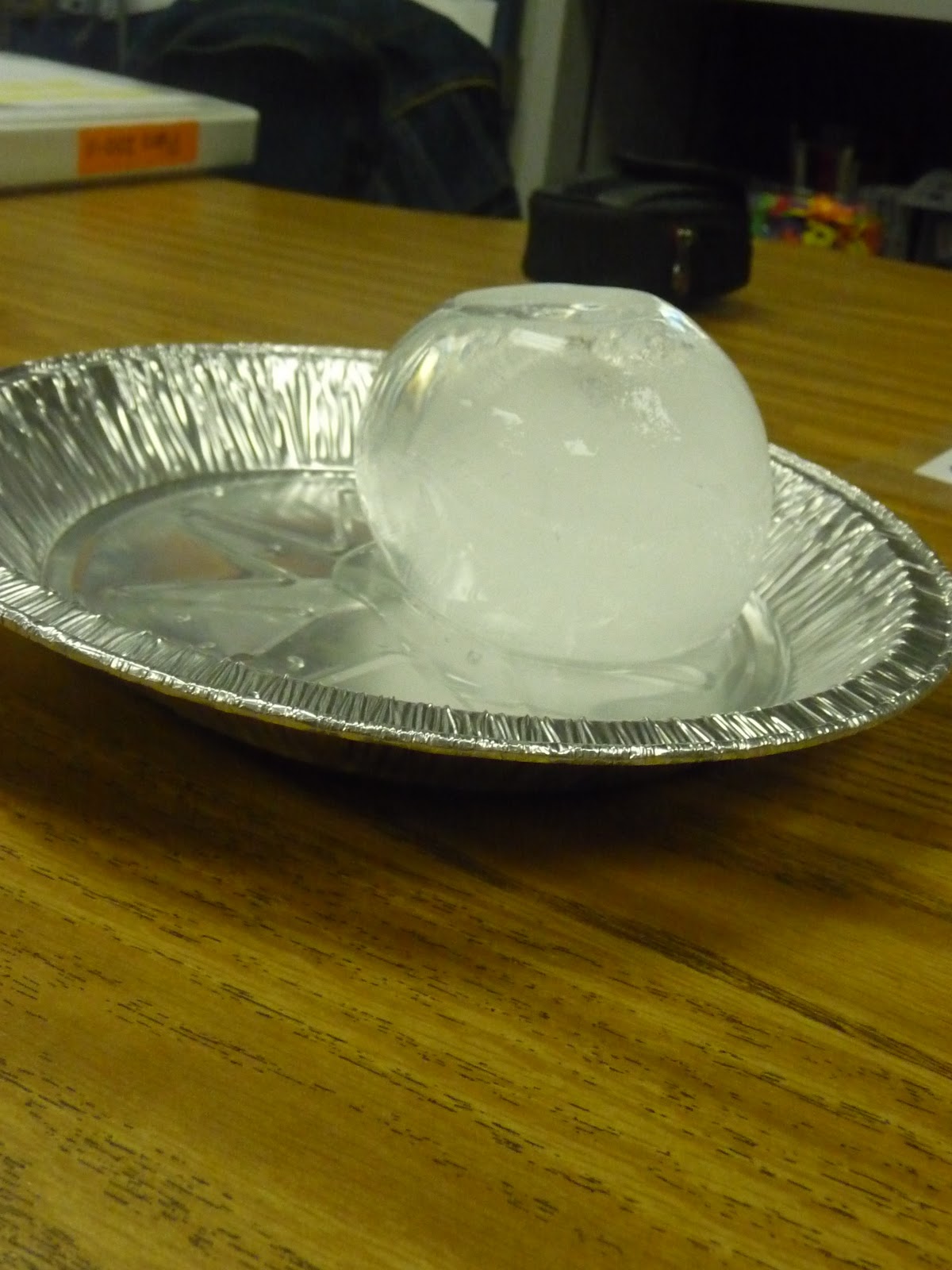 Mrs. Patton's Patch: Properties of Matter and Ice Experiment