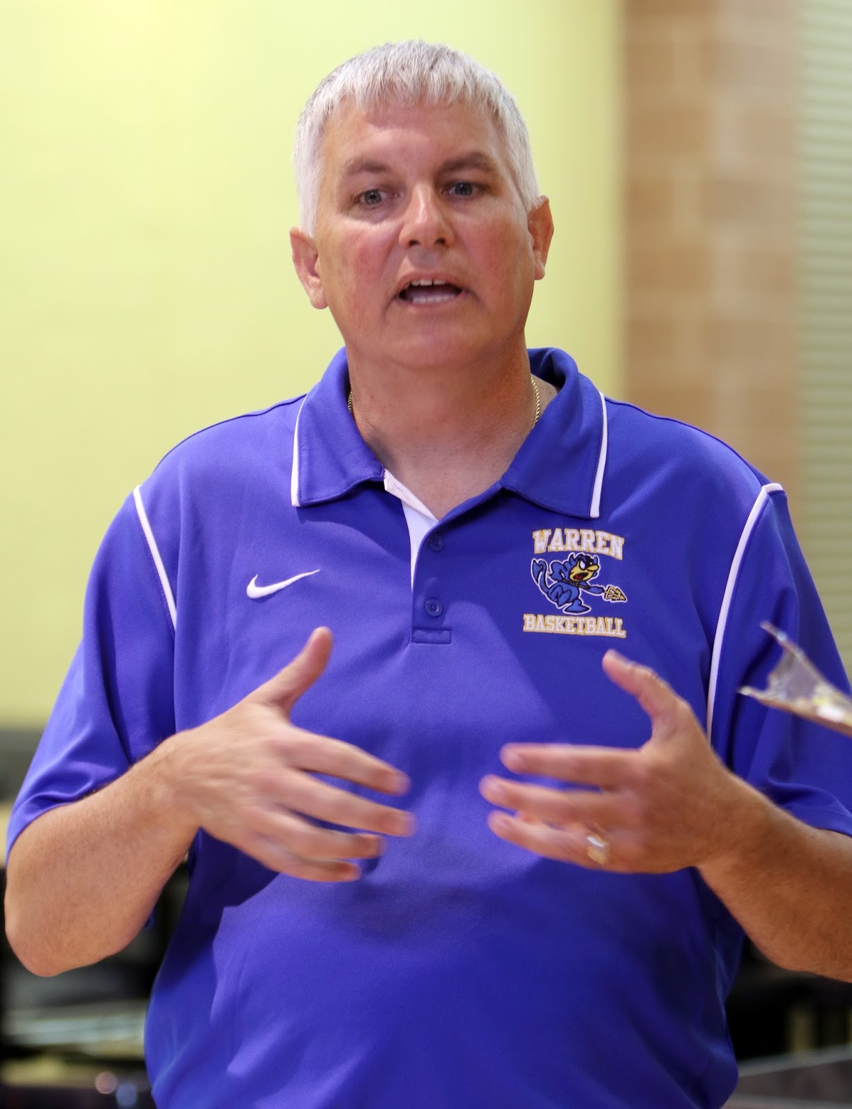 Mark Kodiak Ukena Warren Township's New Varsity Basketball Coach Jon