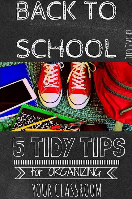 Are you trying to get organized this school year? These back to school organization tips are great for ANY grade level! Click through for more details and get ideas you can implement right away! 