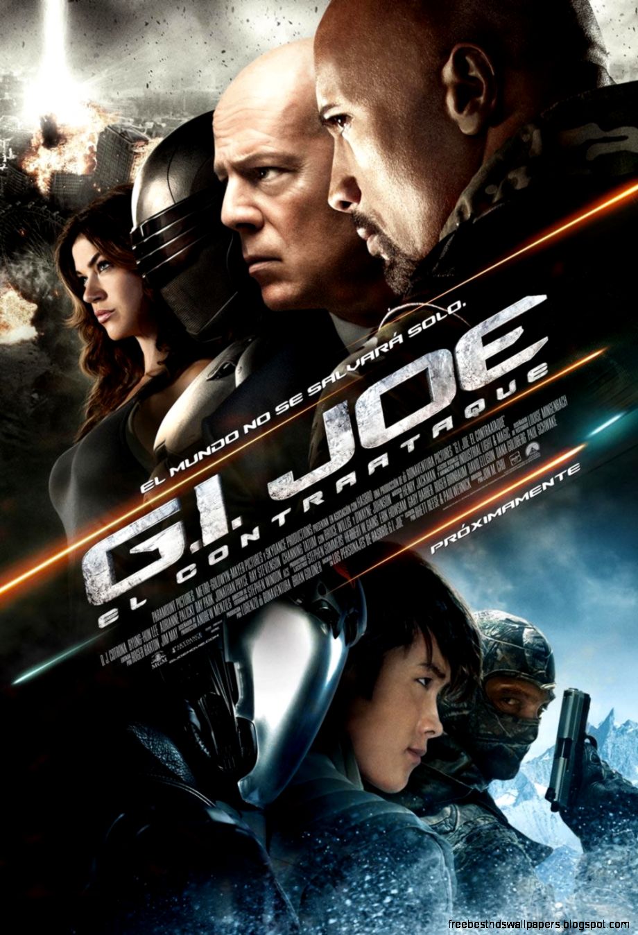 G I Joe Retaliation Mexican Final Poster