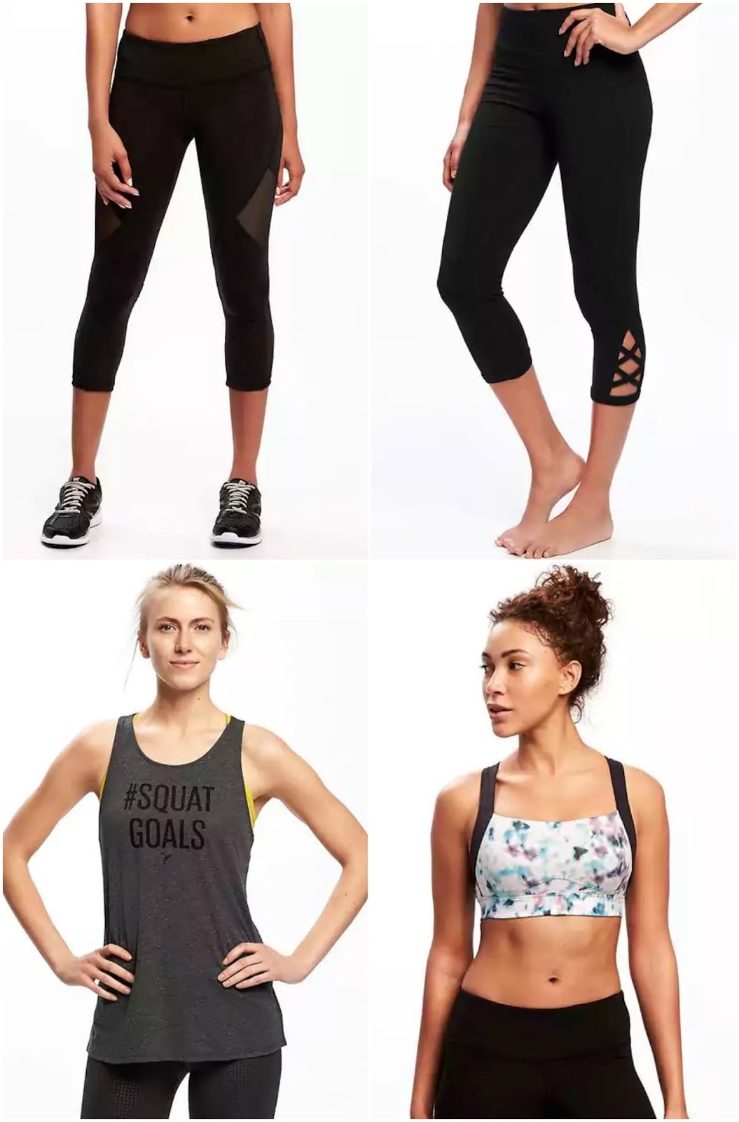 Old Navy Active Leggings Go Dry