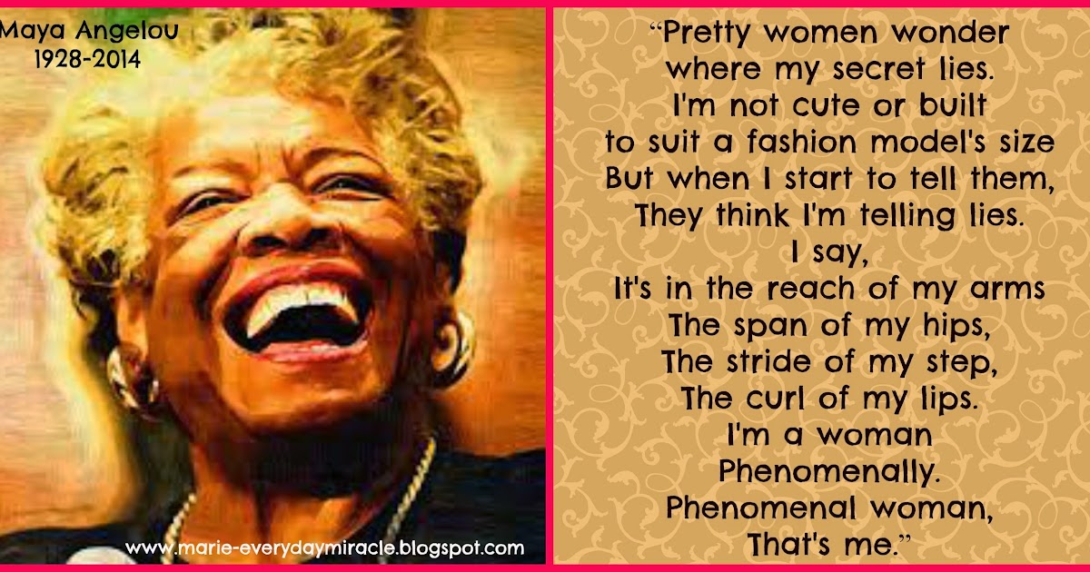 Every Day Is a Miracle Remembering Maya Angelou (19282014)
