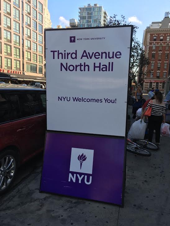 EV Grieve Reminders NYU Week starts today