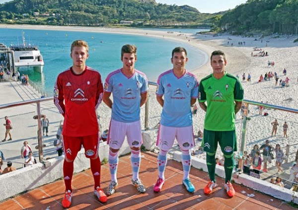 Equipaciones Adidas del Celta de Vigo 2014/15