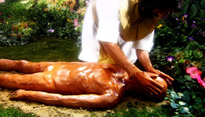 Resultado de imagem para Então o Senhor Deus formou o homem do pó da terra, soprou-lhe nas narinas o sopro da vida e o homem tornou-se um ser vivente.