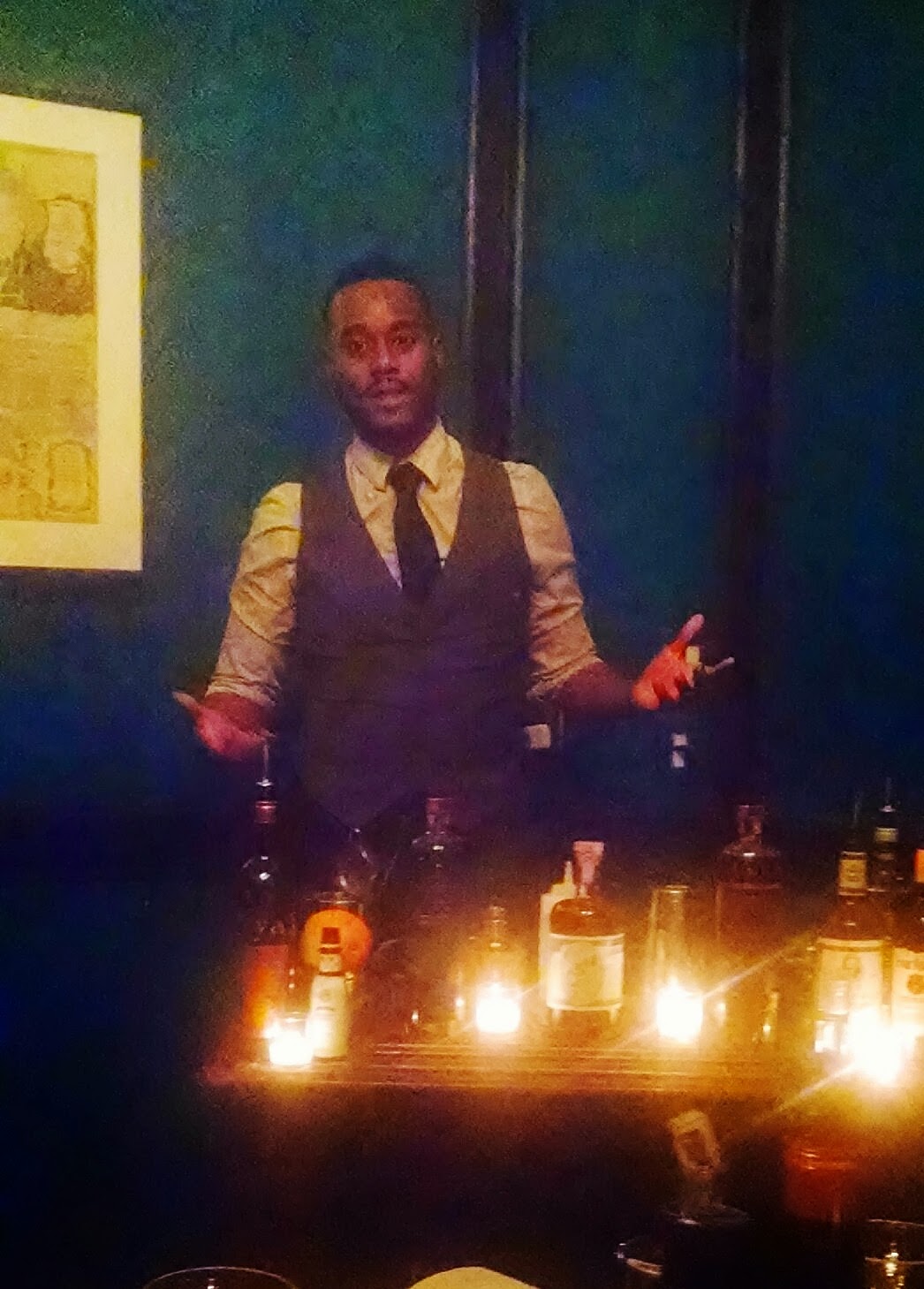 Derrick Turner, bartender
