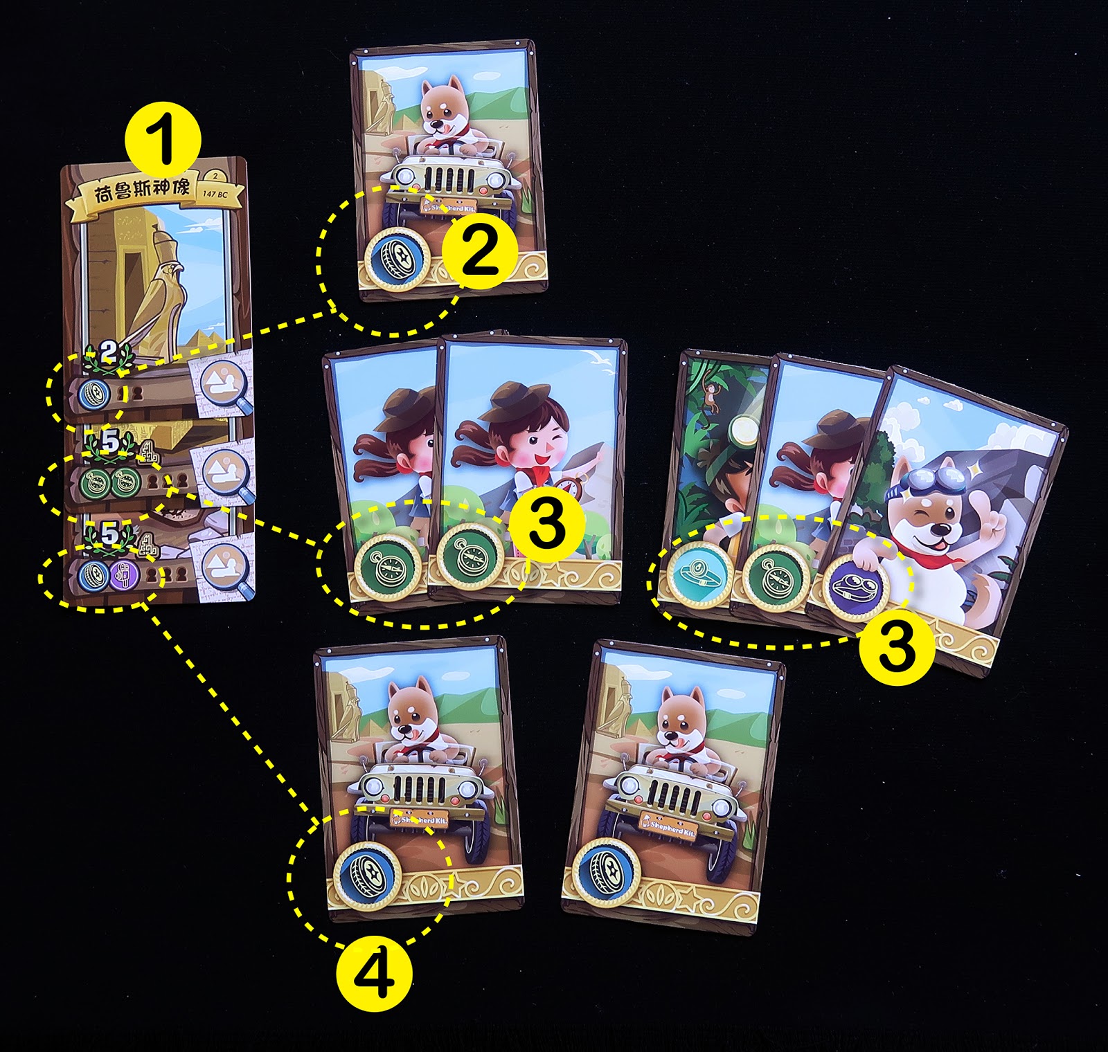 【開箱+圖文規則】Adventurer's Kit Expedition 世界冒險：大尋寶