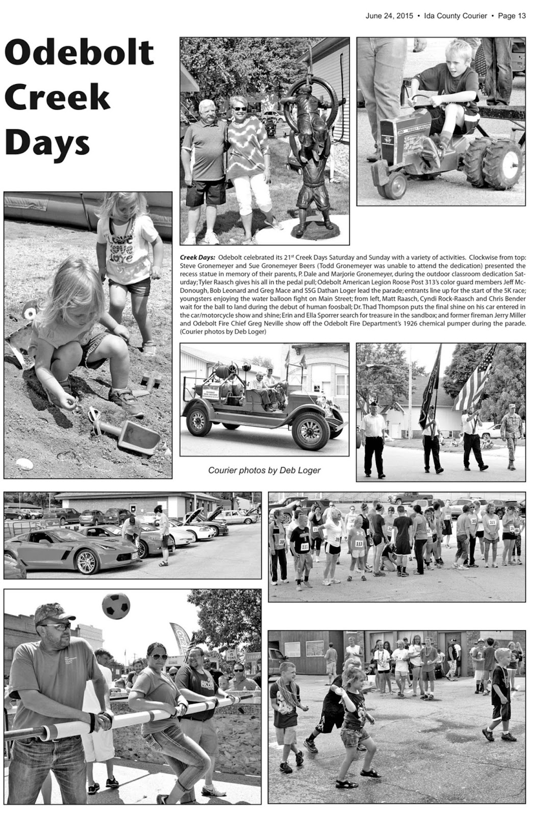 Odebolt News Creek Days photos