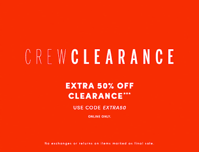 J.Crew Aficionada: Extra 50% Off J.Crew Factory Clearance (40-60% ...