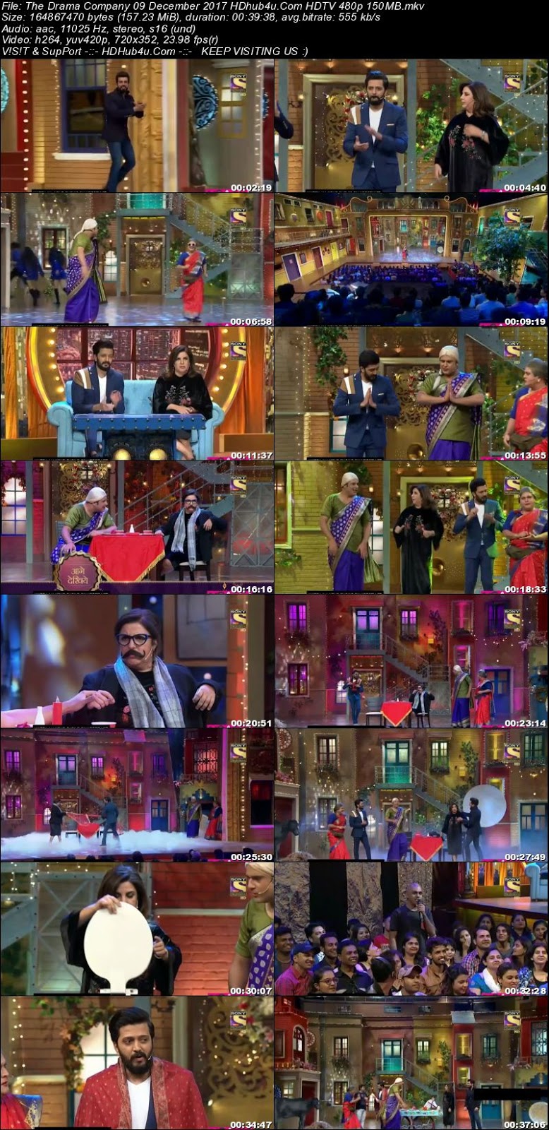 The Drama Company 9th December 2017 480p HDTV 150MB Download