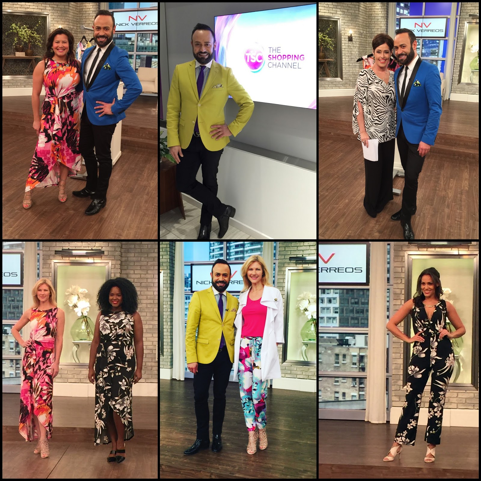 NV NICK VERREOS.....Canada's "The Shopping Channel" Launch! Nick Verreos