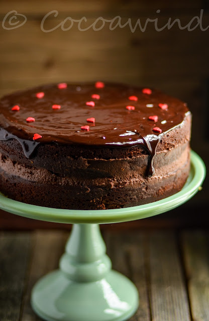 Chocolate Mousse Cake: To celebrate my Birthday: Cocoawind