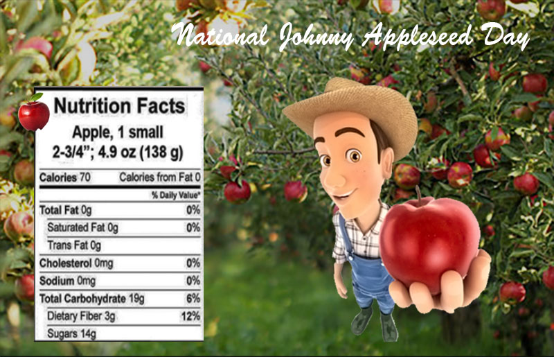 Dietitians Online Blog: National Johnny Appleseed Day