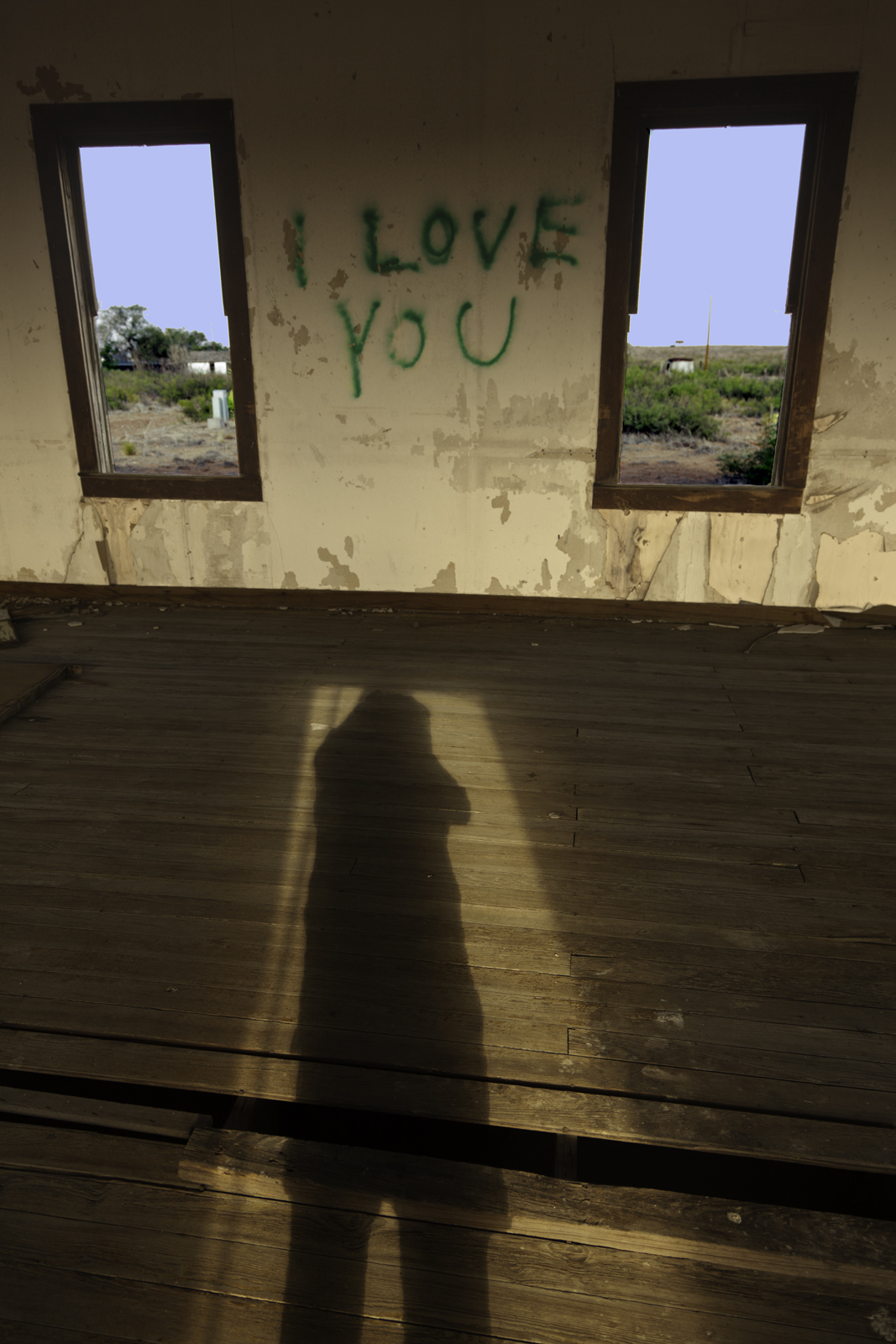 Stretching my comfort zone Abandoned church near Billy The Kid's Grave