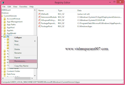 How To Take Ownership Permission In Windows 8 For Editing Registry