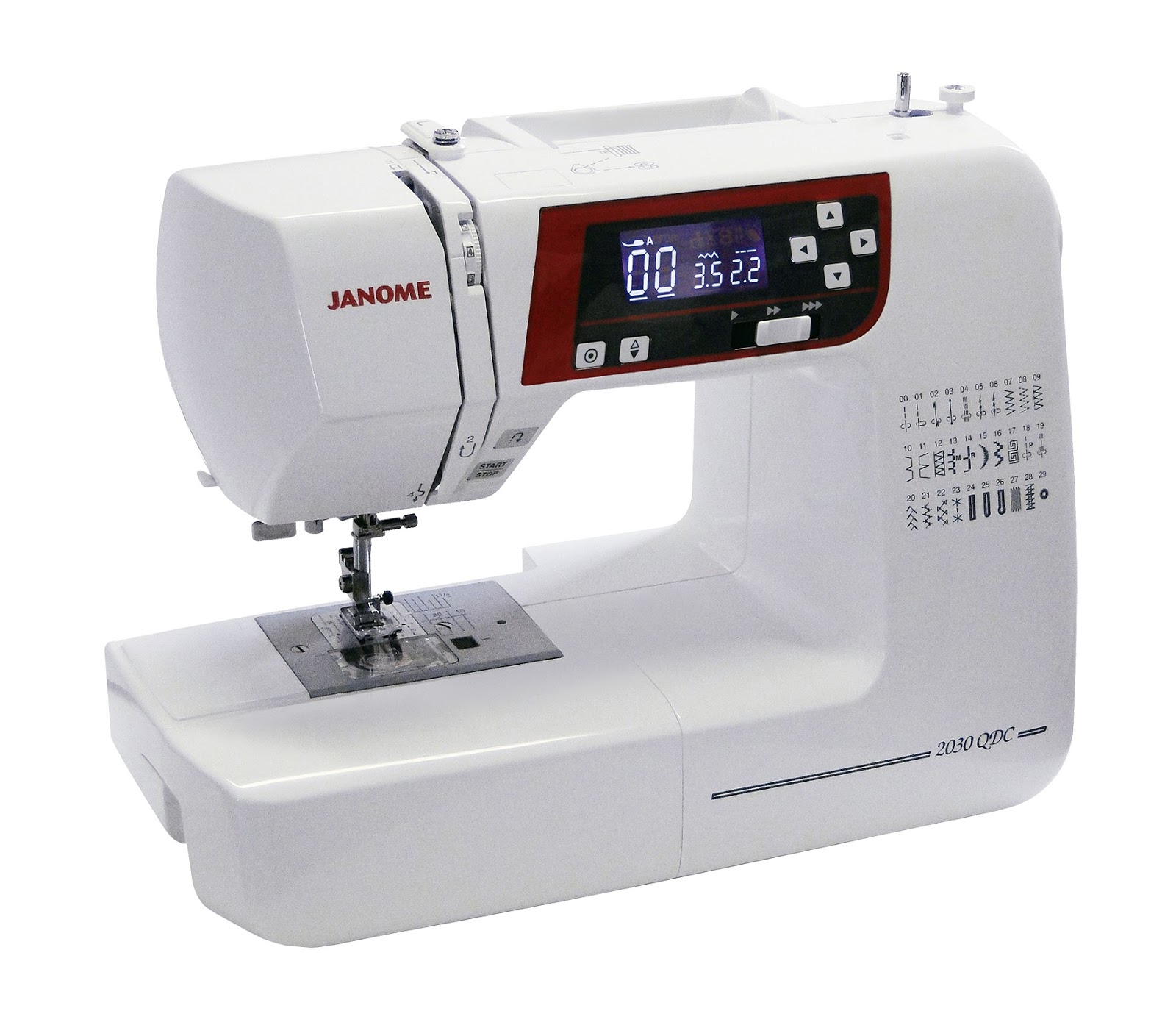 Máquina de coser Janome 2030 QDC Janome Uruguay