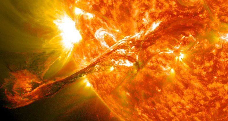 The release of solar plasma on Thursday will affect the magnetic field