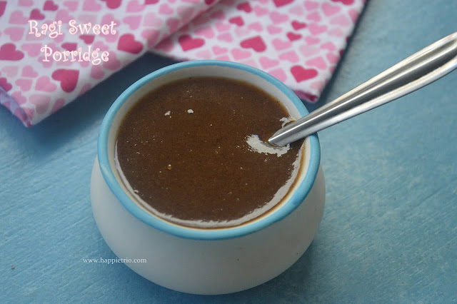 Ragi Sweet Porridge Recipe | Sweet Ragi Koozh |Finger Millet Sweet Porridge
