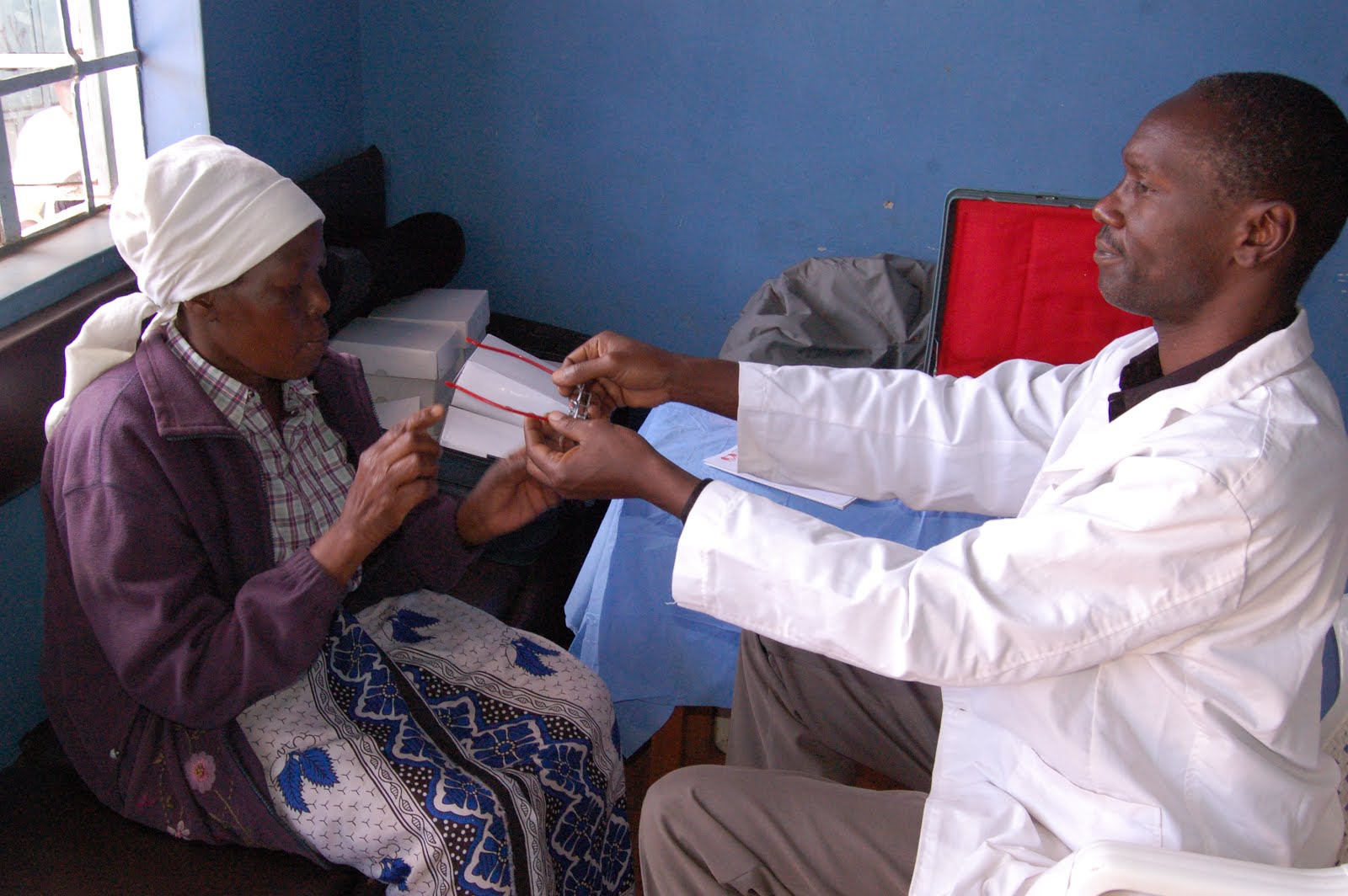 Bury My Blackberry in Africa Dental and eye clinics