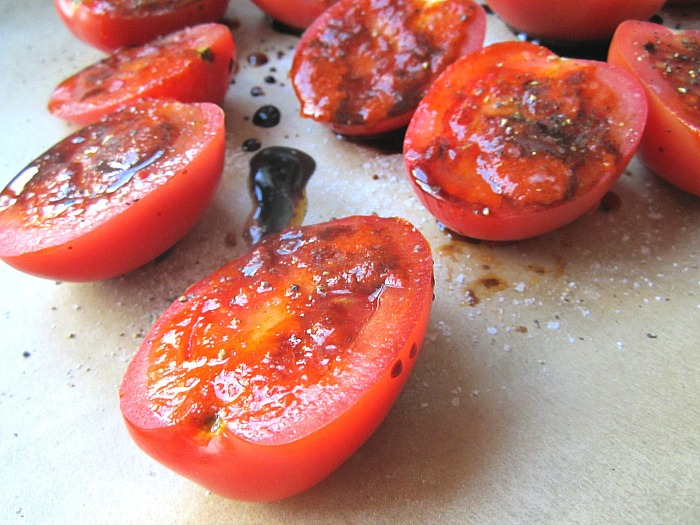 Roasted Tomatoes w/ Lentils, Dukkah & 6 minute egg