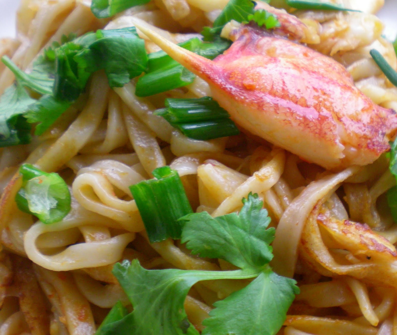 Greg's World on a Plate Dungeness Crab Noodles