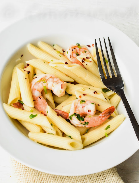 Pasta with Shrimp: Quick and Easy