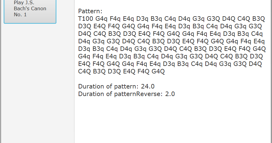 33 JFugue Tutorials: JFugue 32. J.S. Bach's Canon No. 1 Goldberg Ground ...