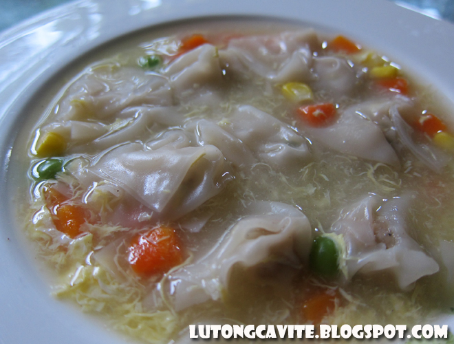 Lutong Cavite Easy Wonton Soup