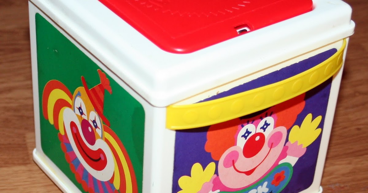 vintage mattel jack in the music box