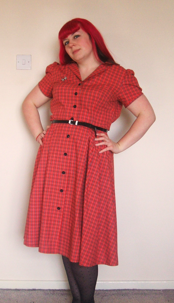 Buttons and bobbins: Gertie's Shirtwaist Dress