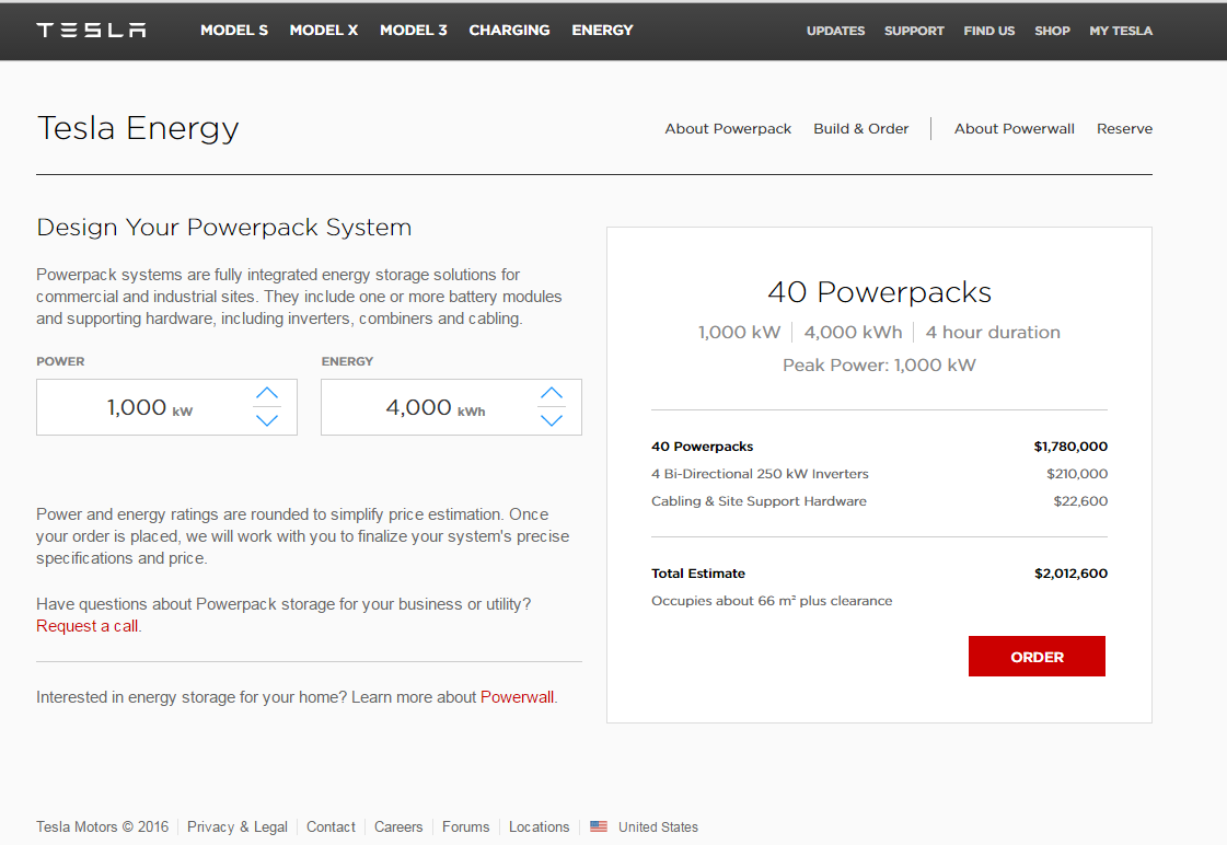 Volewica Tesla Powerpack