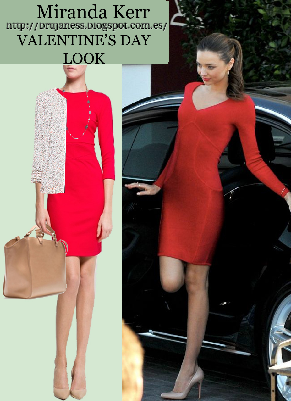 Brujaness Fashion: Valentine's day look: Red dress / Vestido rojo