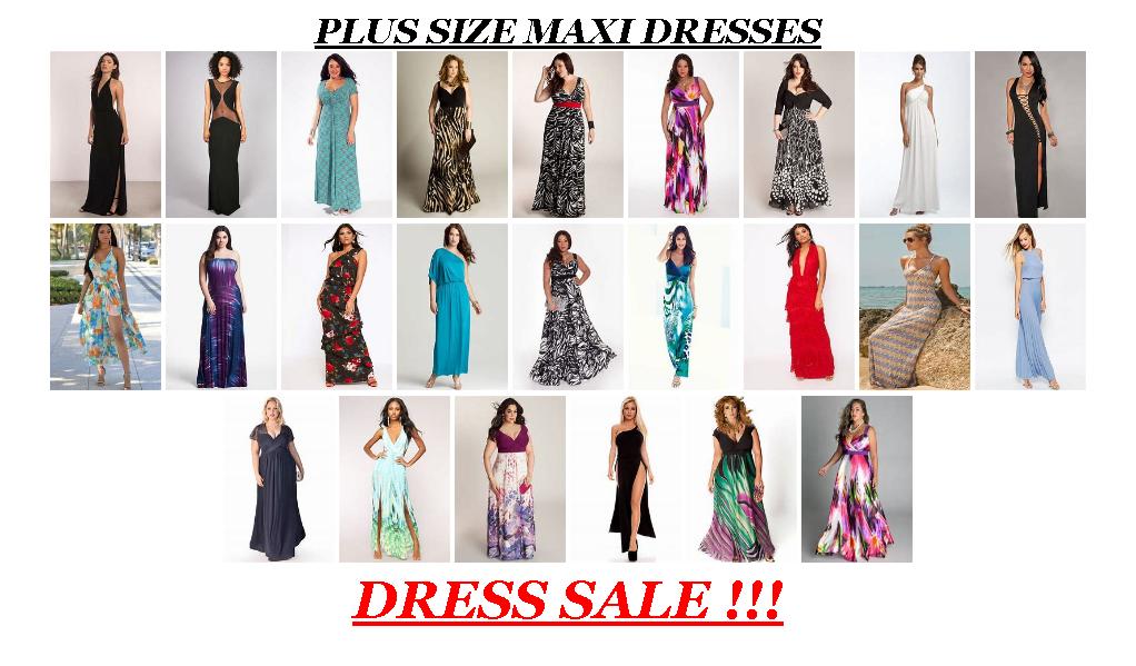 Sale On Sale - Plus Size Maxi Dresses