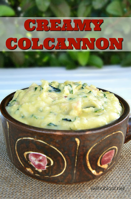 The creamiest Colcannon recipe ever ! With Spinach and Ham this is always a winning side dish