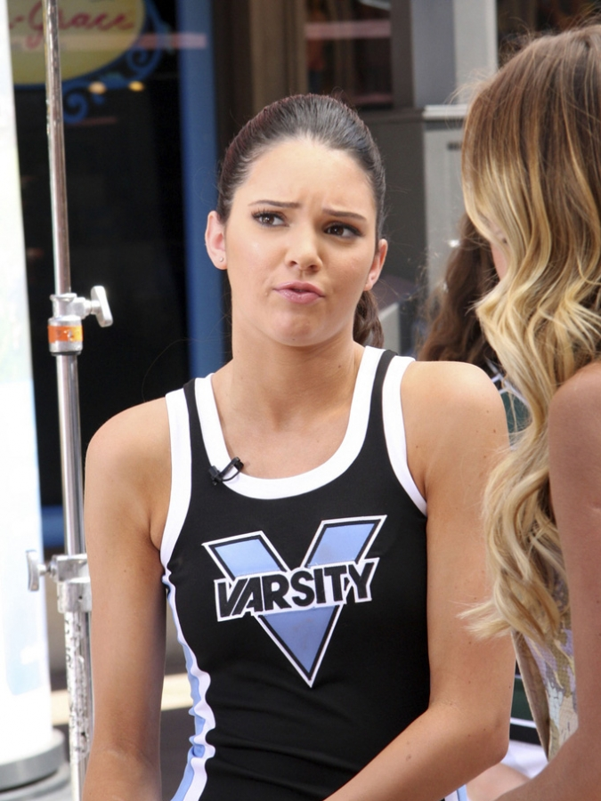 The Uniform Girls [PIC] kendall jenner cheerleader uniform 1