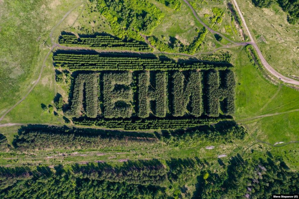 lenin tree memorial